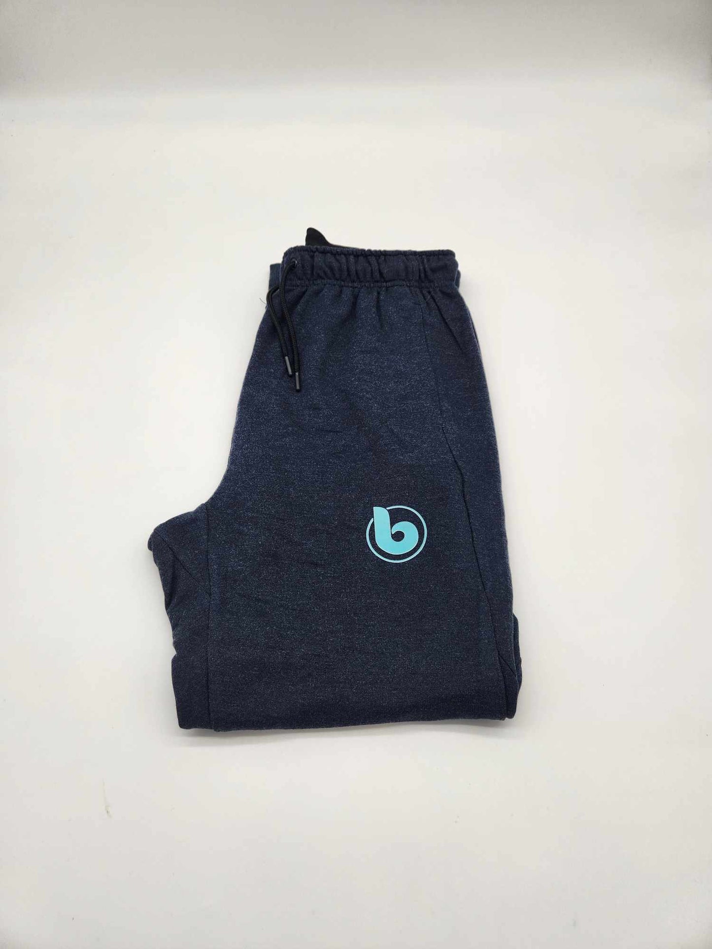 Jogger Sweatpants Navy w Teal