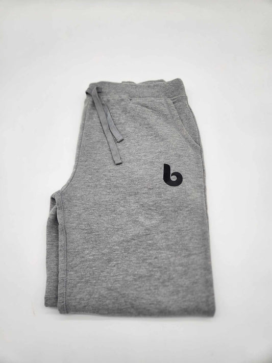 Jogger Sweatpants Heather Gray w Black B